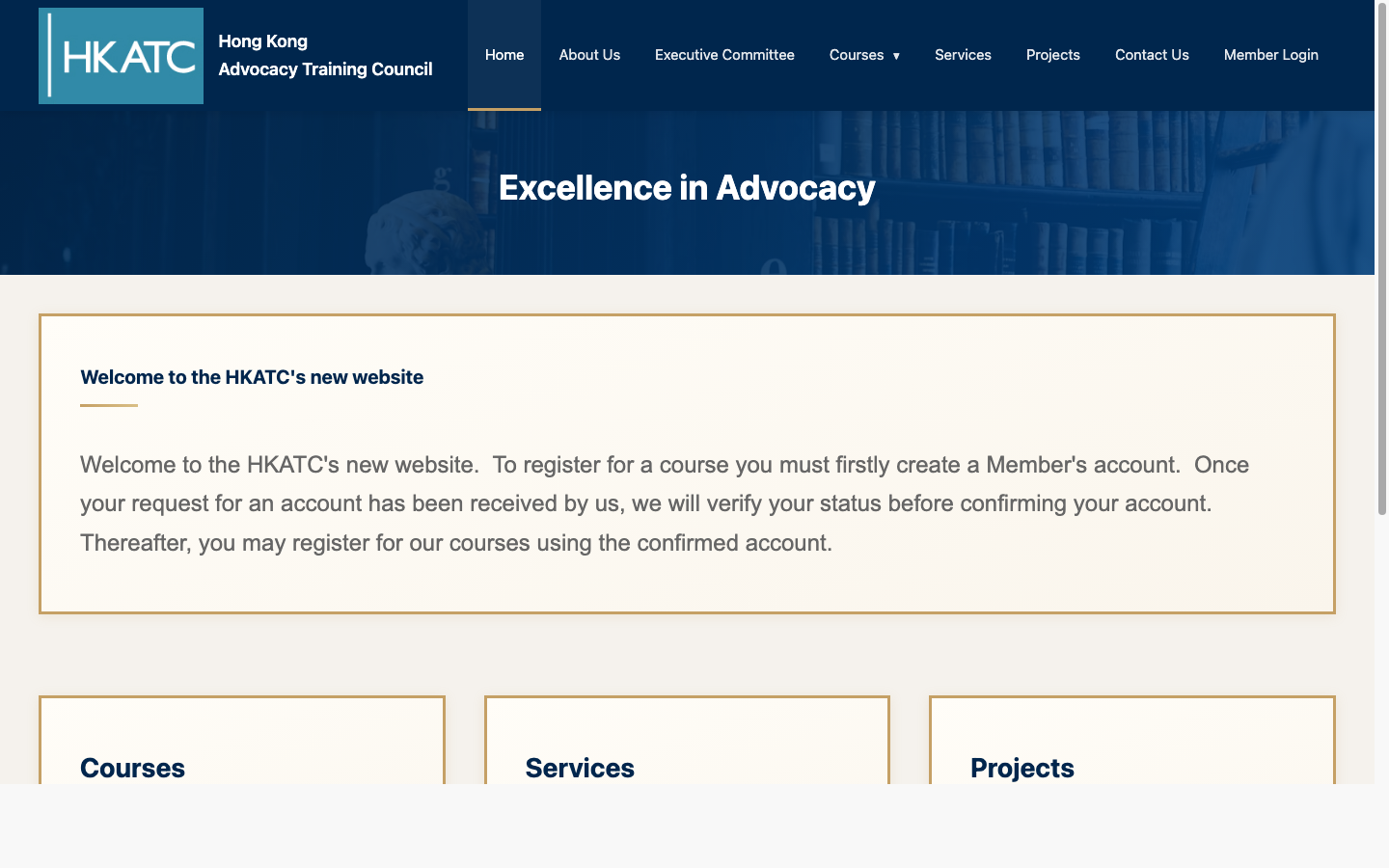 Hong Kong Advocacy Training Council screenshot 1